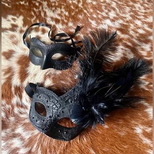 Black Masquerade Set